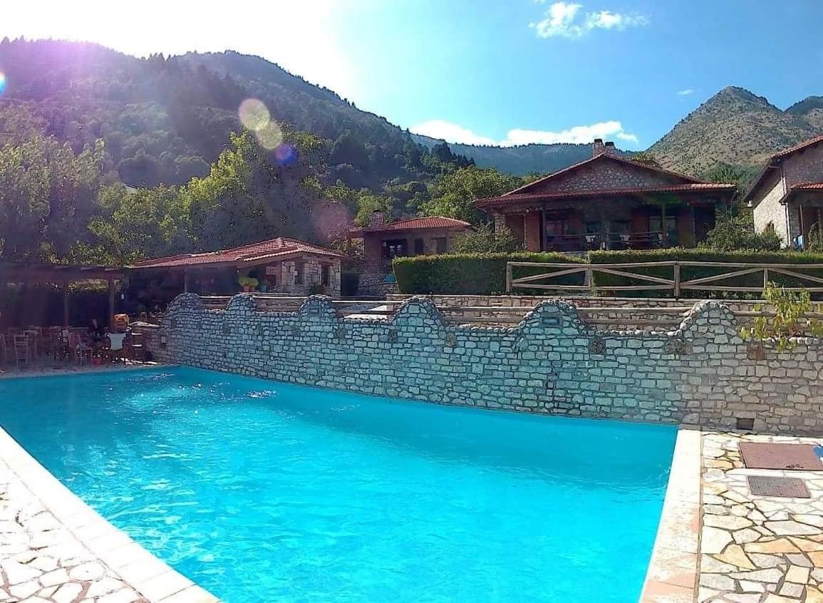 Petrina Theohari Villa Lekhouri Exteriör bild